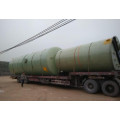 Fiberglass filament continuous winding tank for nitric acid storage frp grp NHO3 storage tank